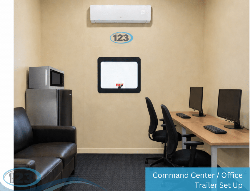 Temporary Man Camp Solutions | Portable Workforce Housing Options: Mobile Laundry Trailer Rental equipment reference