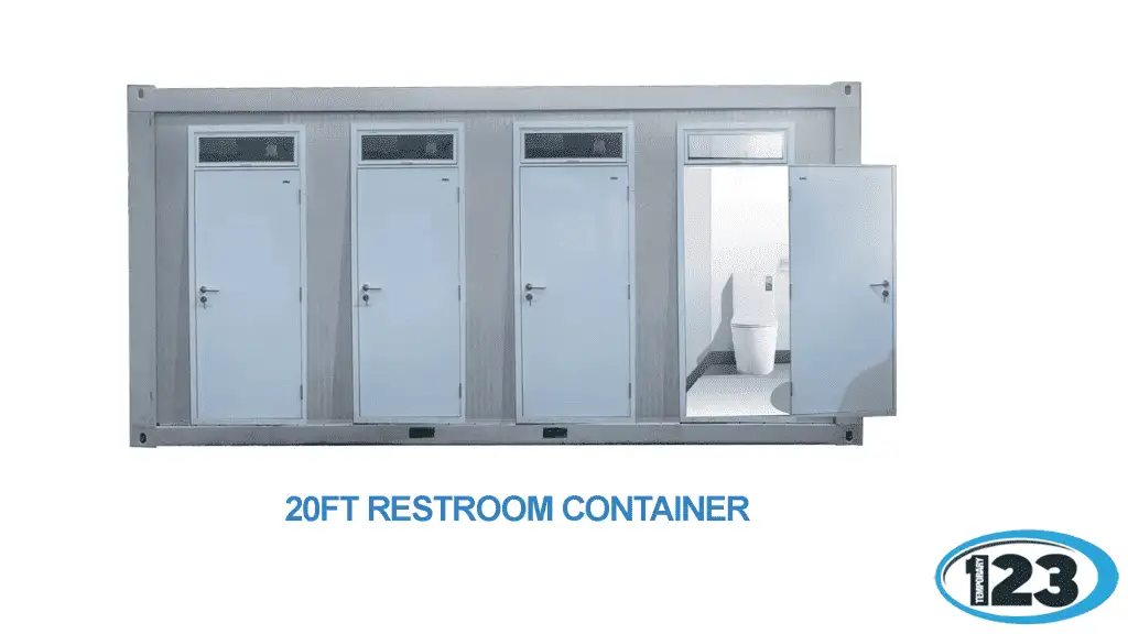 IMAGE 20FT RESTROOM CONTAINER